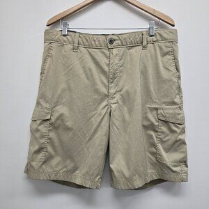Lee Performance Series Cargo Tech Shorts Mens Size 38 Extreme Comfort Tan